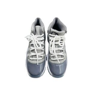Nike Air Jordan 11 Retro 2021 athletic sneakers shoes Cool Grey sz 6Y women 7.5